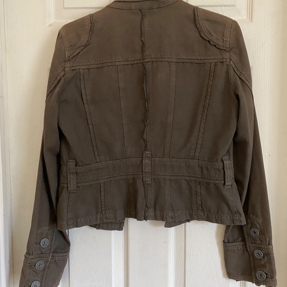 Brown Autumn Jean Jacket in Sz S - Picture 3 of 12